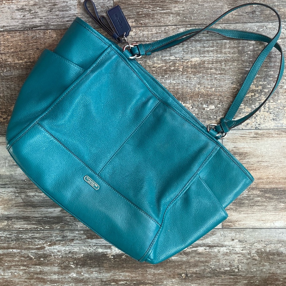 Coach | Pebbled Leather Tote Bag